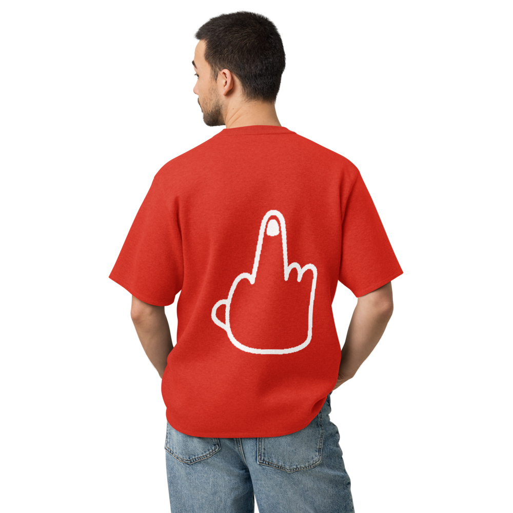 Person wearing Red shirt
